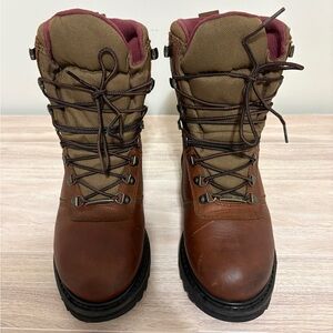 Cabela’s Iron Ridge Brown Leather Gore-Tex Insulated Boots